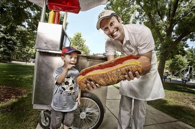 Pats lielākais hotdogs pasaulē... Autors: Heiterītis Pārsteidzoši pasaules Ginesa rekordi