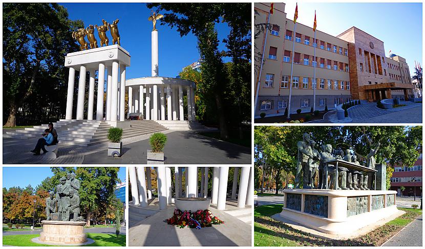 Te nu ir Maķedonijas... Autors: Pēteris Vēciņš Skopje - pilsēta ar ambīcijām (Maķedonijas ceļojuma 1. daļa).