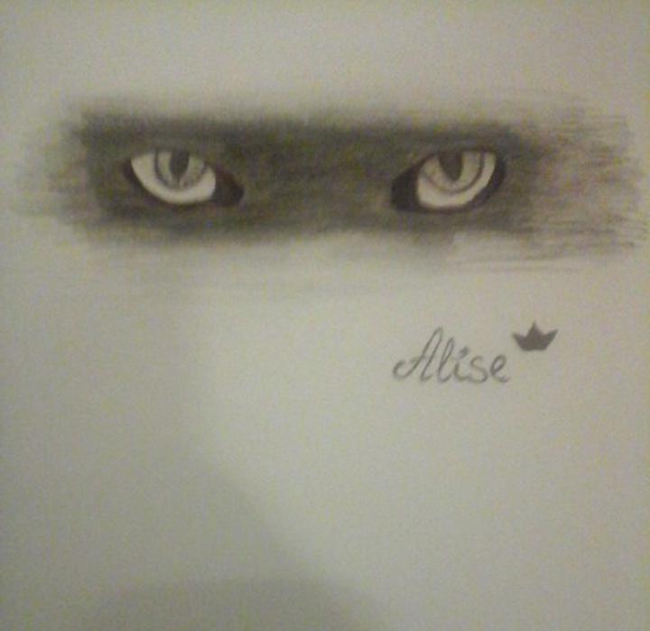 Domātas kaķa acis bet sanāca... Autors: Zīmējošais grāmattār Daži mani ķēpājumi