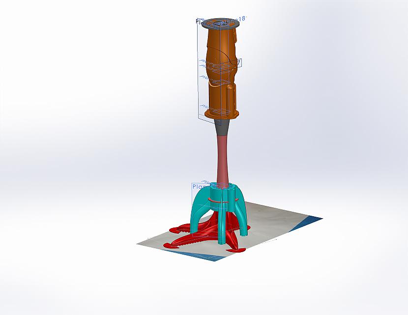  Autors: Datuvelv 3D printēta stārķa kājas ortēze