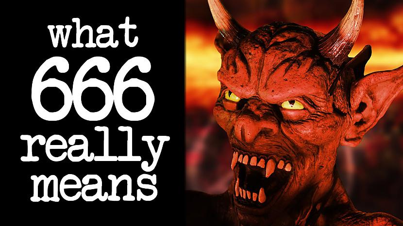 Kāshyda ir mashyna... Autors: weSTqoodbeep Sātana skaitlis jeb 666. Kāpēc?