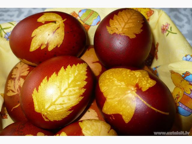 Lieldienās olas mēdz krāsot... Autors: korvete Pirmās Lieldienas - Kristus Augšāmcelšanās diena