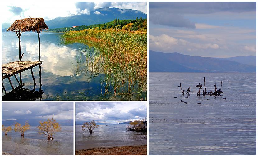 Tālāk piekalnē manāma arī... Autors: Pēteris Vēciņš Prespas ezers un ābolu paradīze Resene (Maķedonijas ceļojuma 4. daļa).
