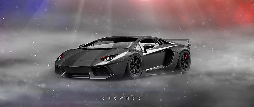  Autors: CEE CHANNEL Lamborghini Aventador ( Photoshop / Time Lapse )