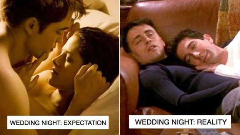 Mums kāzu naktī mīlas prieki... Autors: kaķūns Kas patiesībā kāzu naktī notiek guļamistabā?