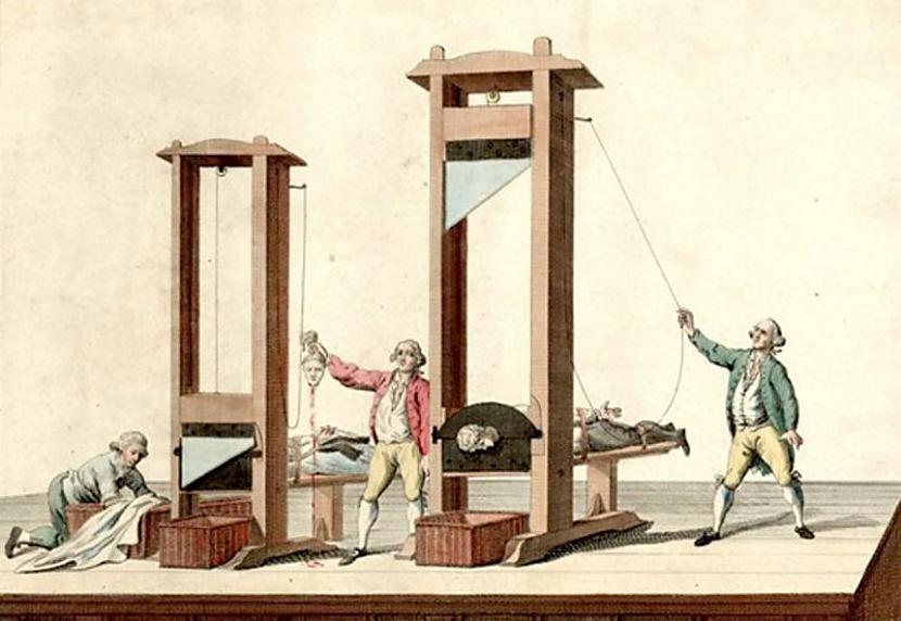 GiljotīnaScaronis klasiskais... Autors: ezkins Visšokējošākie nāvessodu un spīdzināšanas instrumenti