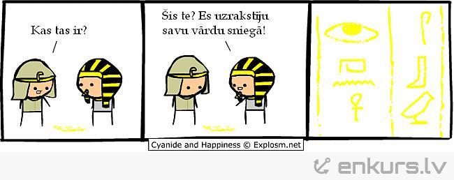  Autors: Fosilija Cyanide and Happiness (latviski)