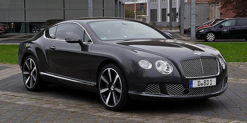 Bentley Continental GTCena... Autors: LGPZLV Dārgākās auto mašīnas kuras ir reģistrētas arī Latvijā