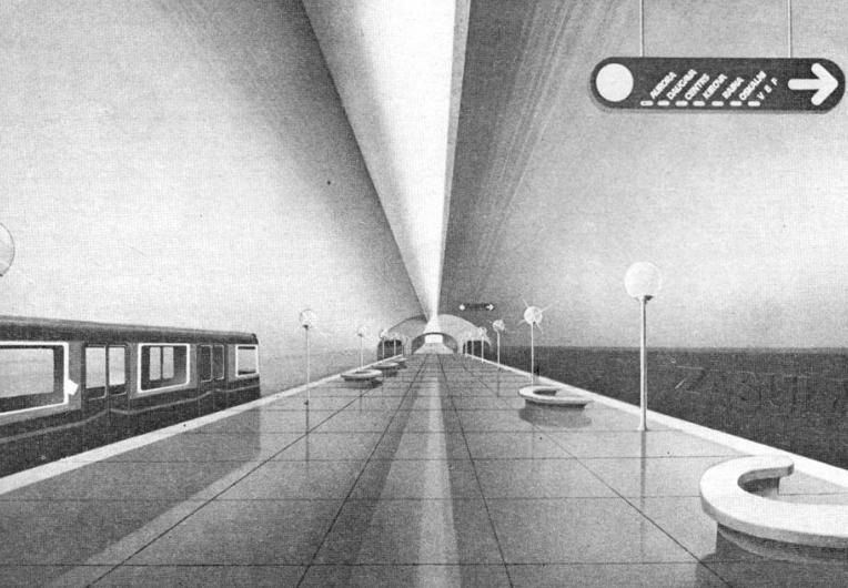 Lai arī arhitektiem tika... Autors: Mr.Rūķītis Viss par Rīgas metro