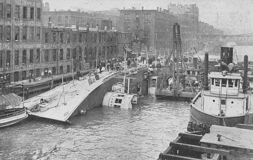 SS Eastland1915gada 24jūlijā... Autors: Testu vecis Tu vairs negribēsi kāpt uz kruīza kuģiem