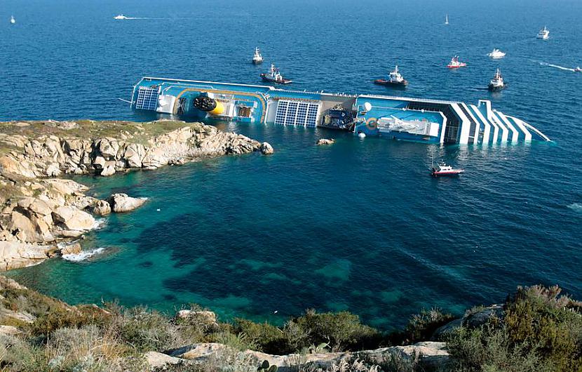 Costa Concordia Itāļu kruīza... Autors: Testu vecis Tu vairs negribēsi kāpt uz kruīza kuģiem