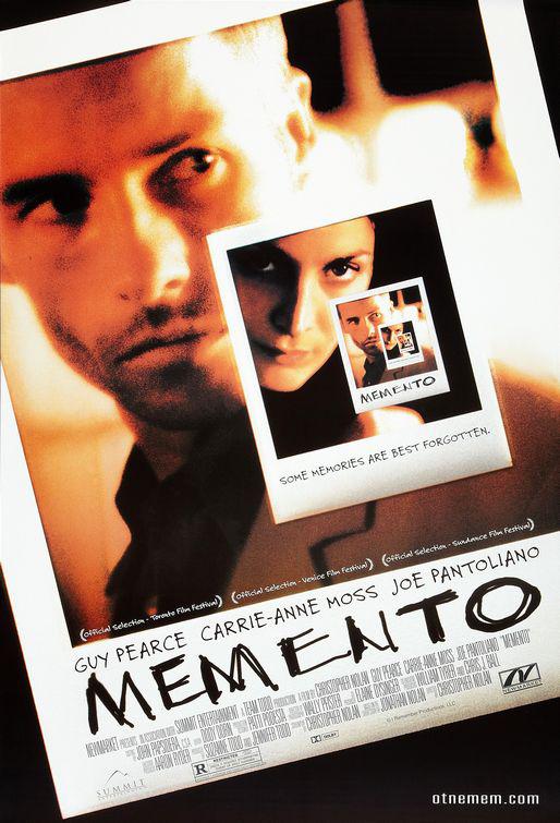 Memento 2000 16Apbrīnojama... Autors: Vēlamais niks Filmas, kuras nevar palikt neredzētas