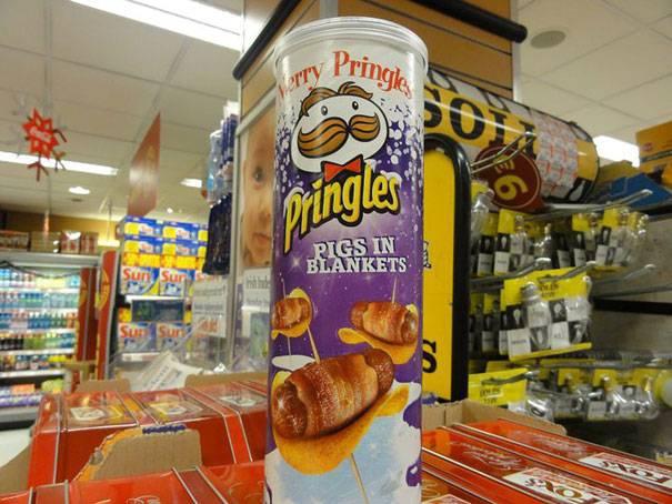 Pringles ar cīsiņa mīklā... Autors: KaķēnsPirž 28 mums nezināmi produkti, kurus ražo slavenas firmas: tu esi ko tādu redzējis?