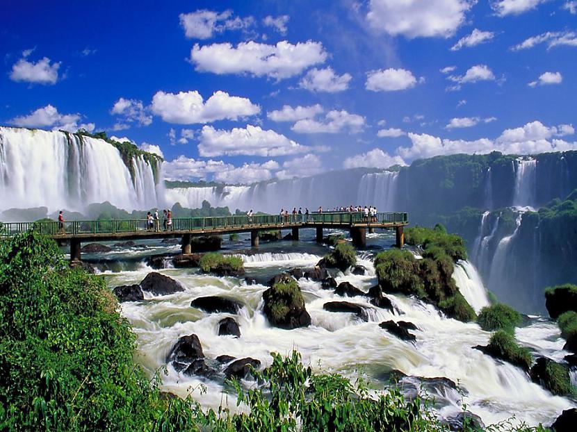 Iguasu ūdenskritums Argentīnas... Autors: sfinksa Aizraujoši tūrisma objekti pasaulē