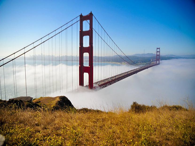 Golden Gate Bridge Zelta vārtu... Autors: sfinksa Aizraujoši tūrisma objekti pasaulē