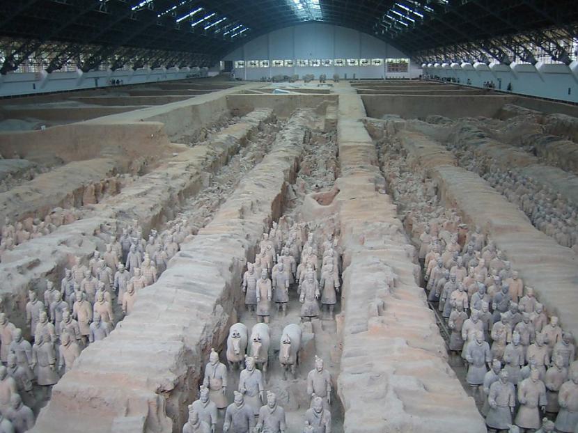 Terracotta Army Ķīna Autors: sfinksa Aizraujoši tūrisma objekti pasaulē