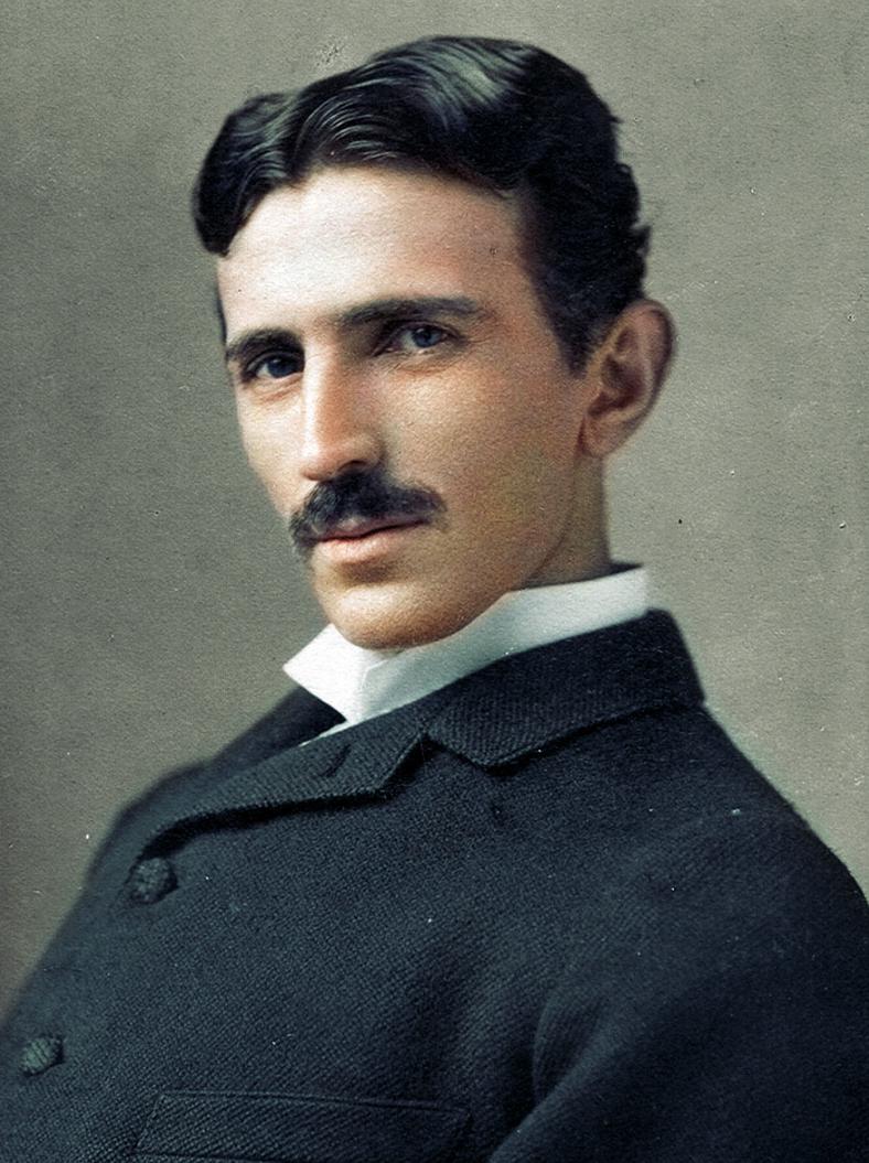 Nikolajs Tesla ģenījs kas... Autors: Lestets Dzīves krāsas