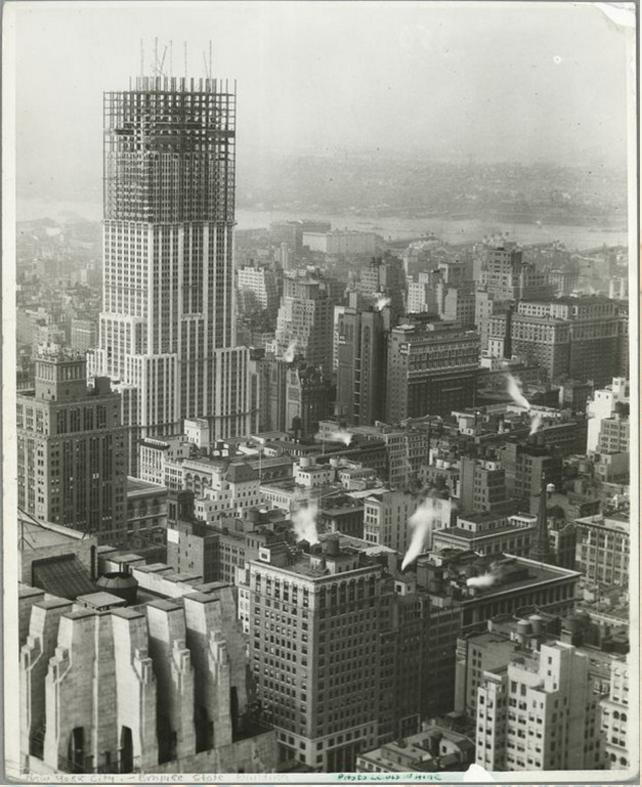 Empire State ēka 1931g Ēka... Autors: Lestets Pasaules ikoniskās būves pirms to pabeigšanas