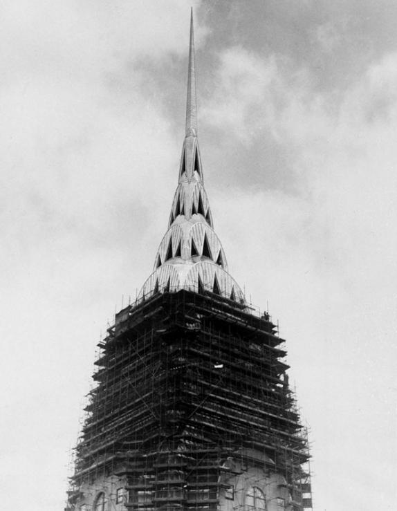 Kraislera ēka 1930g Klasisks... Autors: Lestets Pasaules ikoniskās būves pirms to pabeigšanas