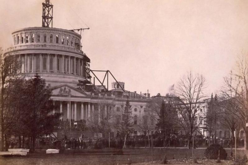 ASV Kapitolija ēka 1861g ASV... Autors: Lestets Pasaules ikoniskās būves pirms to pabeigšanas