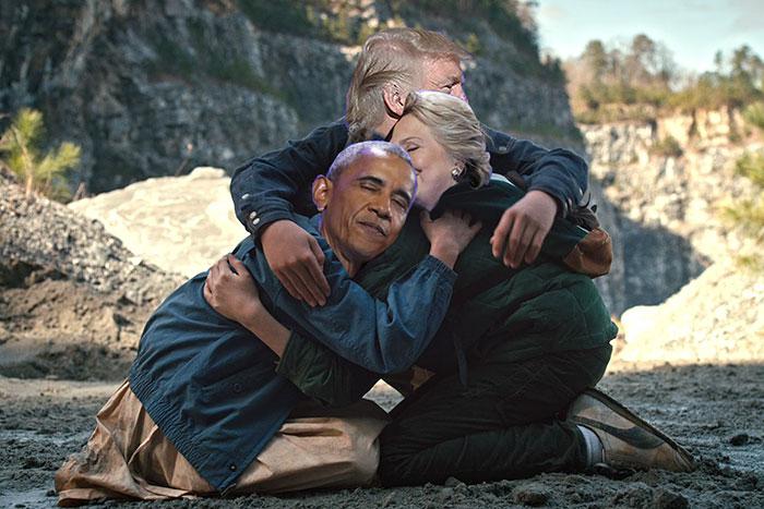  Autors: Panzer Kad troļļi tiek pie Obamas un Klintones fotogrāfijas