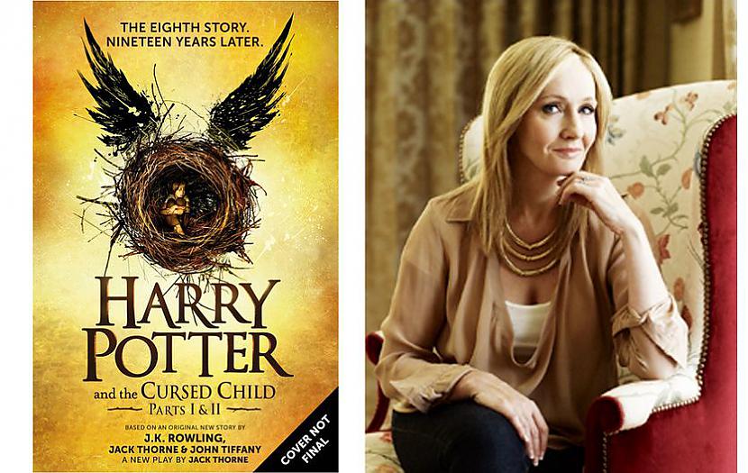 JK Rowlingas jaunajā grāmatā... Autors: šefs Harija Potera turpinājums: 5 fakti par jauno grāmatu: Voldemorta meita u.c.