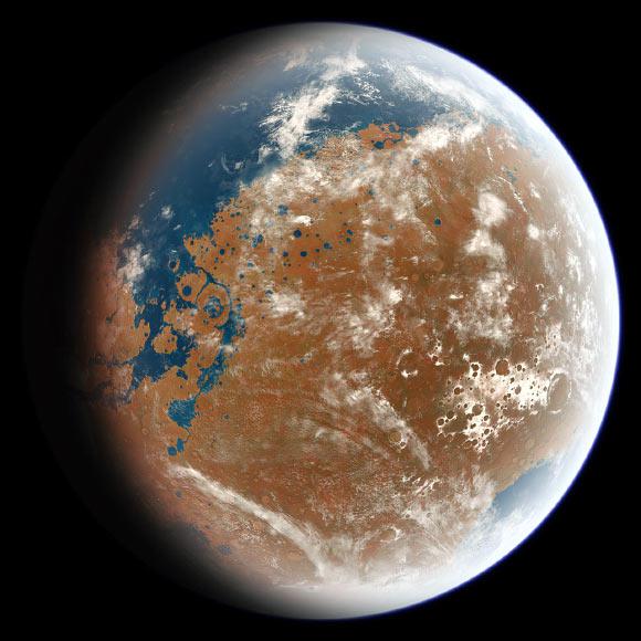 Marsam pirms 4 milijardiem... Autors: Black Lagoon Top 10 fakti par Marsu