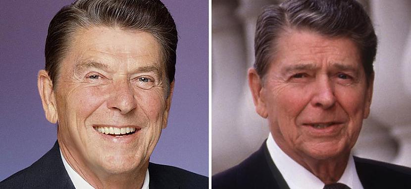 Ronald Reagannbsp19811989 Autors: GOPNIKSTYLE 10 ASV prezidenti, pirms un pēc.
