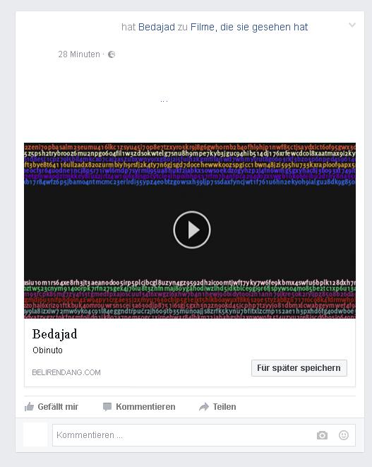 NEVERIET VAĻĀ VIDEO Autors: NeOBeats Uzmanību! Facebook vīruss