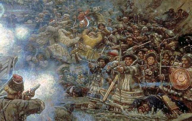1660ajā gadā notika pirmais... Autors: Bezvārdis Krievu - čukču karš.