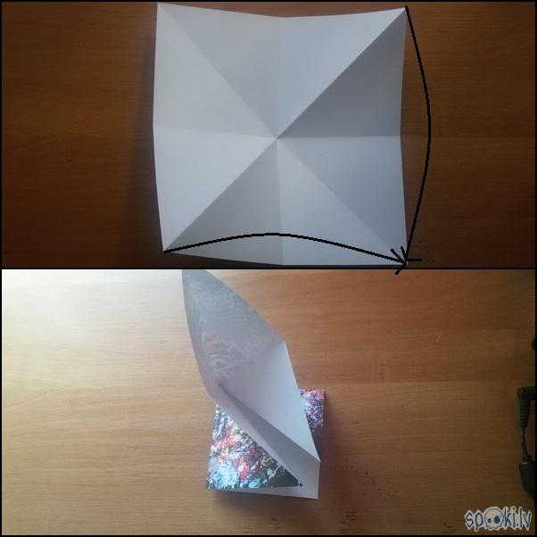 Sekojot bultiņu norādījumiem... Autors: Zviedriete How to: origami dzērvīte
