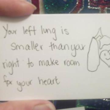 5 Tava kreisā plauša ir mazāka... Autors: RestInPeaces Iespējams, Tu neticēsi, bet tā ir patiesība #2