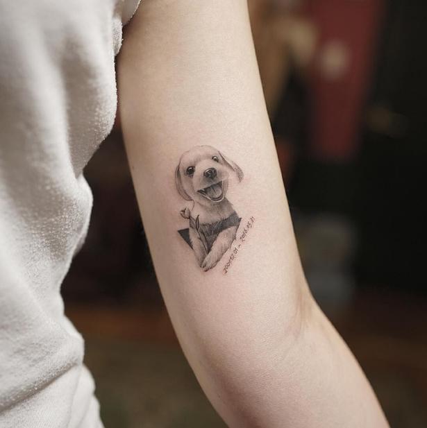  Autors: matilde Cilvēki, kuriem ir tetovējumi par godu viņu mīluļiem