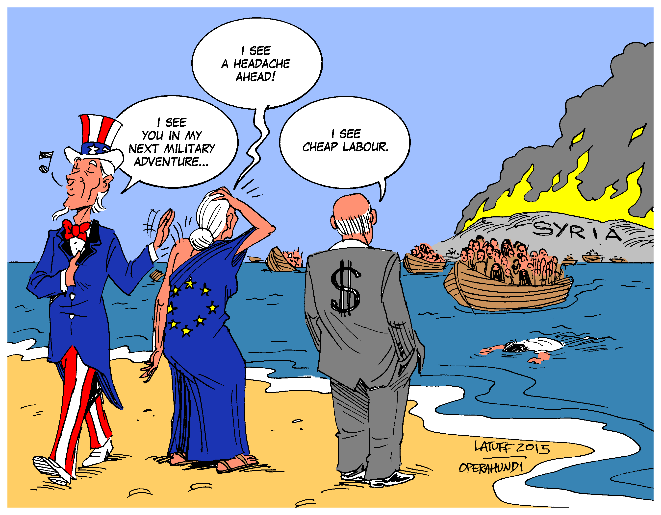 Scaronī karikatūra izsaka visu... Autors: Fosilija ASV, lūdzu, atgriezies!