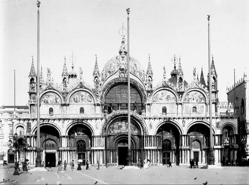 Piazza San Marco Autors: Lestets Venēcija - vēl tūristu nesabojāta