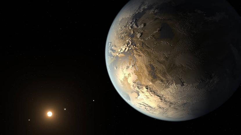  Autors: SandisLV Zemei līdzīgā planēta Kepler-186f