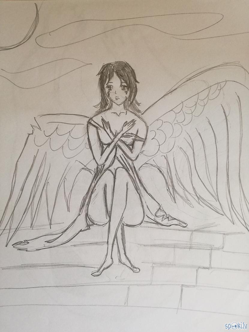 Broken Angel  11kl  Autors: InternetaVergs Vecie zīmējumi, kad vēl gāju skolā! #3
