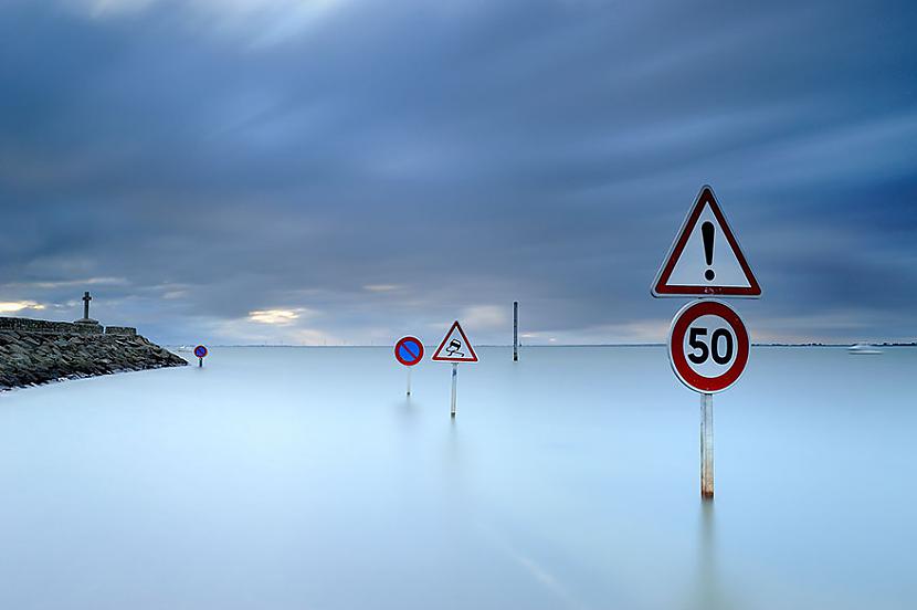  Autors: EV1TA Šis ceļš Francijā pazūd zem ūdens divas reizes dienā