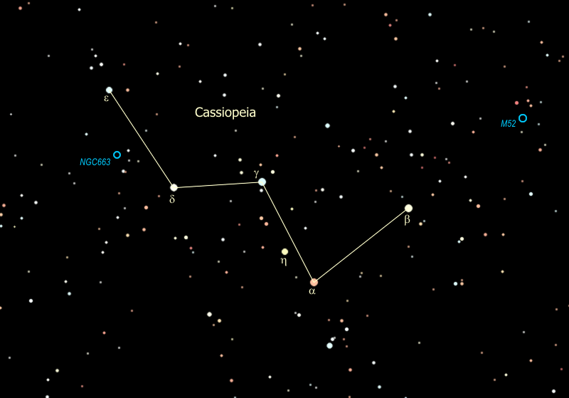 Kasiopeju var atpazīt pēc tā... Autors: DustySpringfield Nedaudz par Kasiopejas zvaigznāju.