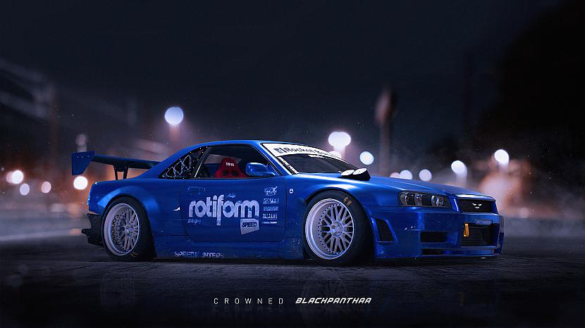  Autors: CEE CHANNEL BlackPanthaa's Rocket Bunny Skyline R34