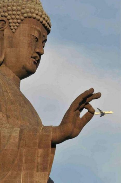 Budas statuja kura quotturquot... Autors: Zirgalops Fotošops? NĒ!