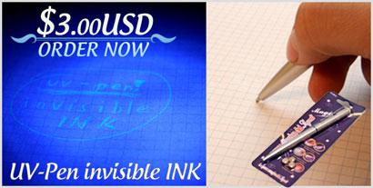 UV pen with invisible... Autors: LGPZLV Lietas, ar kurām var krāpties skolā