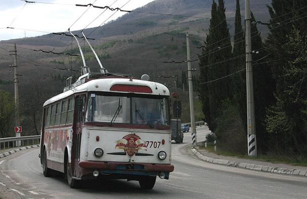 Starppilsētu trolejbuss... Autors: Ciema Sensejs Krimas okupācija
