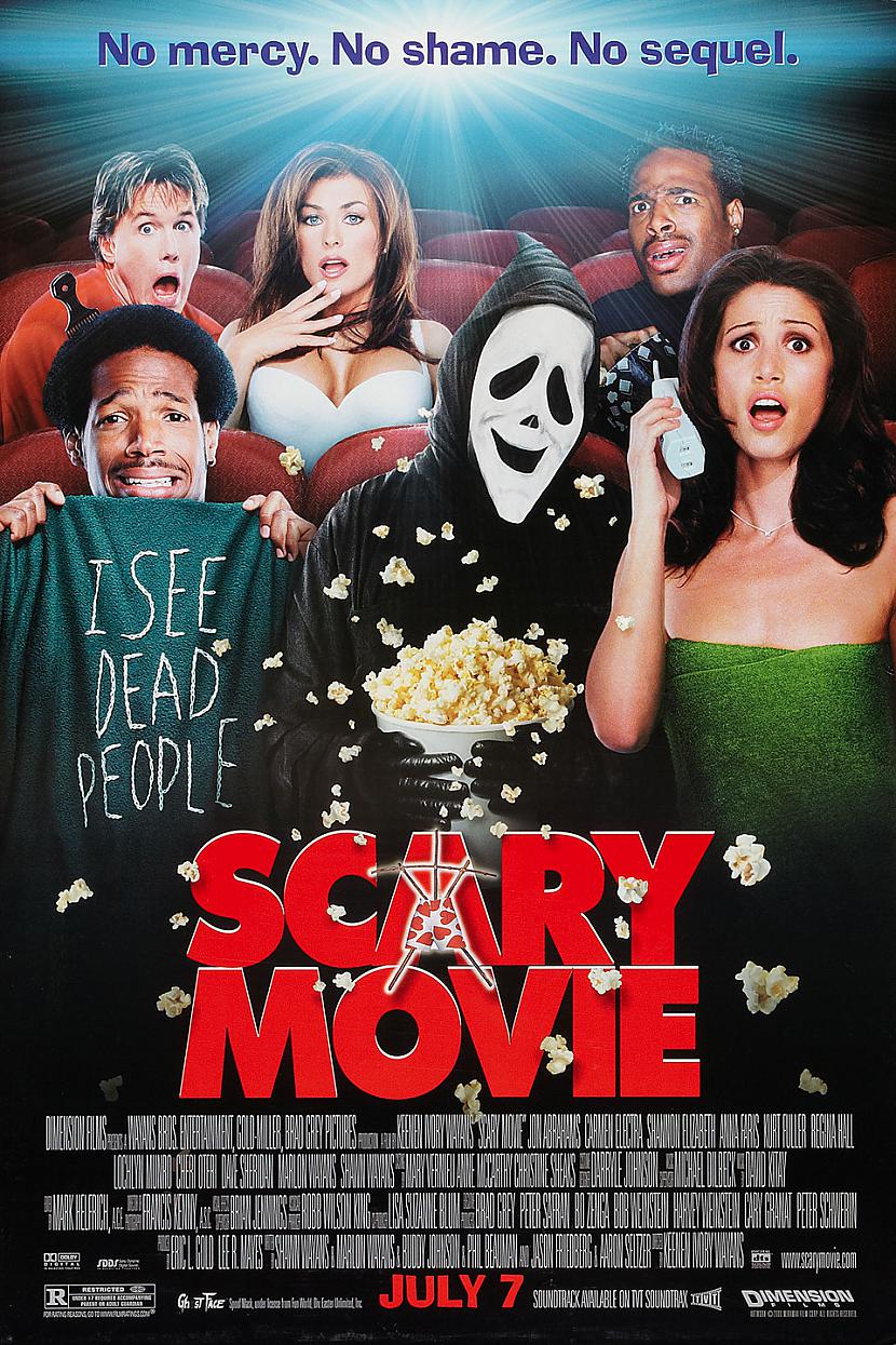 Pirmo filmu ta arī sauc Scary... Autors: Gudrajs bumbiers Helovīnu šausmu filmas, 2.daļa