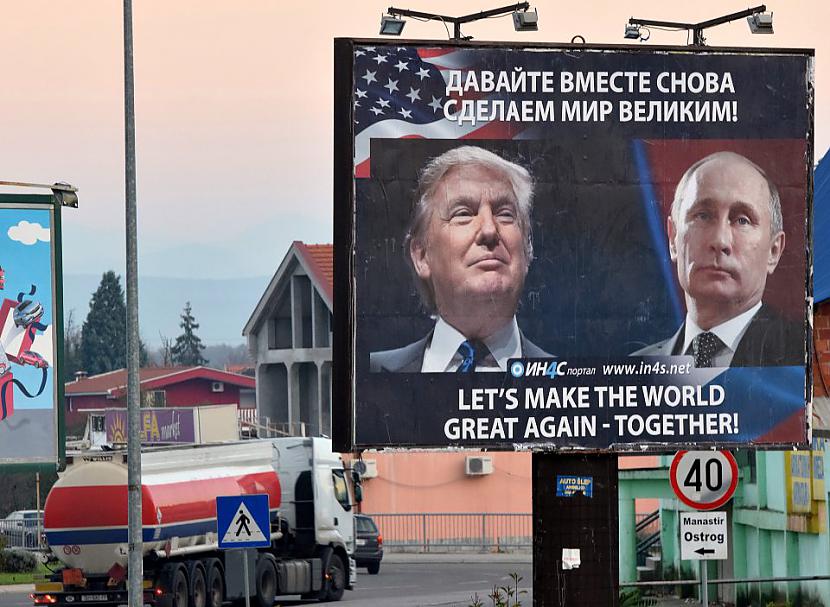 Atbildību par scaronīs... Autors: matilde «Padarīsim pasauli atkal diženu - kopā» Putina/Trampa propogandas reklāma