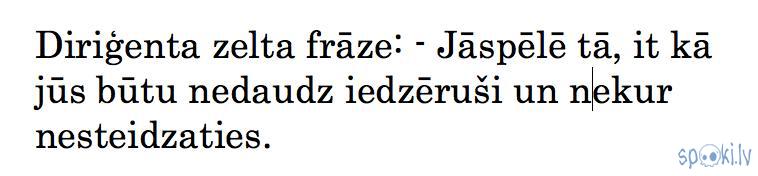  Autors: Liver Spoki joko