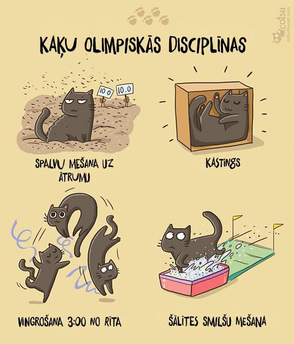  Autors: keepcalmandbeacat 20 jautri un patiesības pilni komiksi par dzīvi kopā ar kaķi...