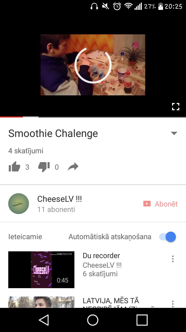 Jauns video Autors: CheeseLV CheeseLv
