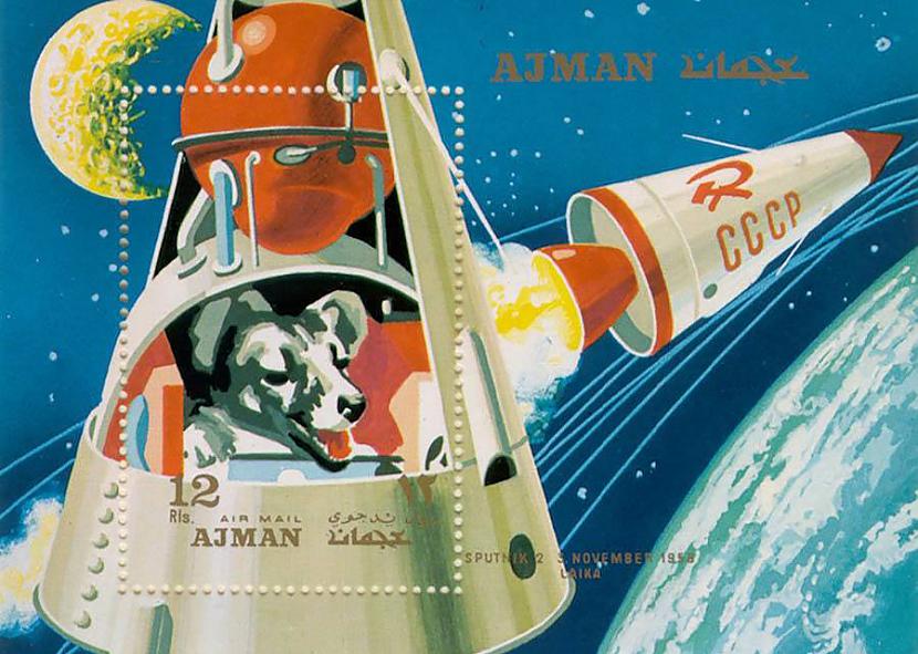 Dažus gadus pirms Gagarins... Autors: BodyBoard Skumjais stāsts par pirmo dzīvnieku, kas riņķoja pa Zemes orbītu