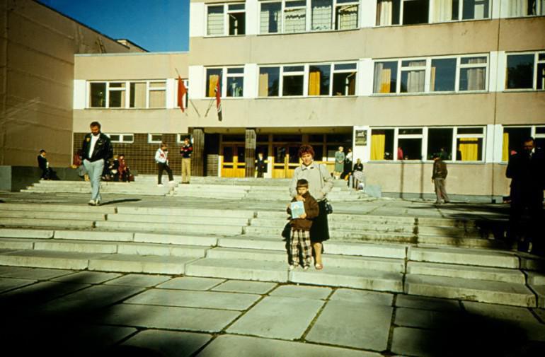 Ezerkrastu pamatskola Juglā... Autors: Emchiks Astoņdesmito gadu bildes, Rīgā